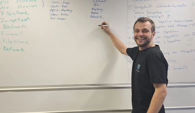 Silvan Ehemann als Dozent